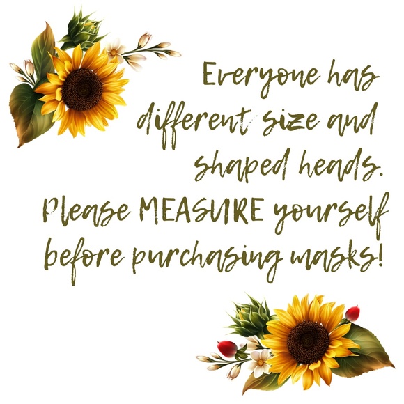 Satin Floral Face Mask - Picture 3 of 5